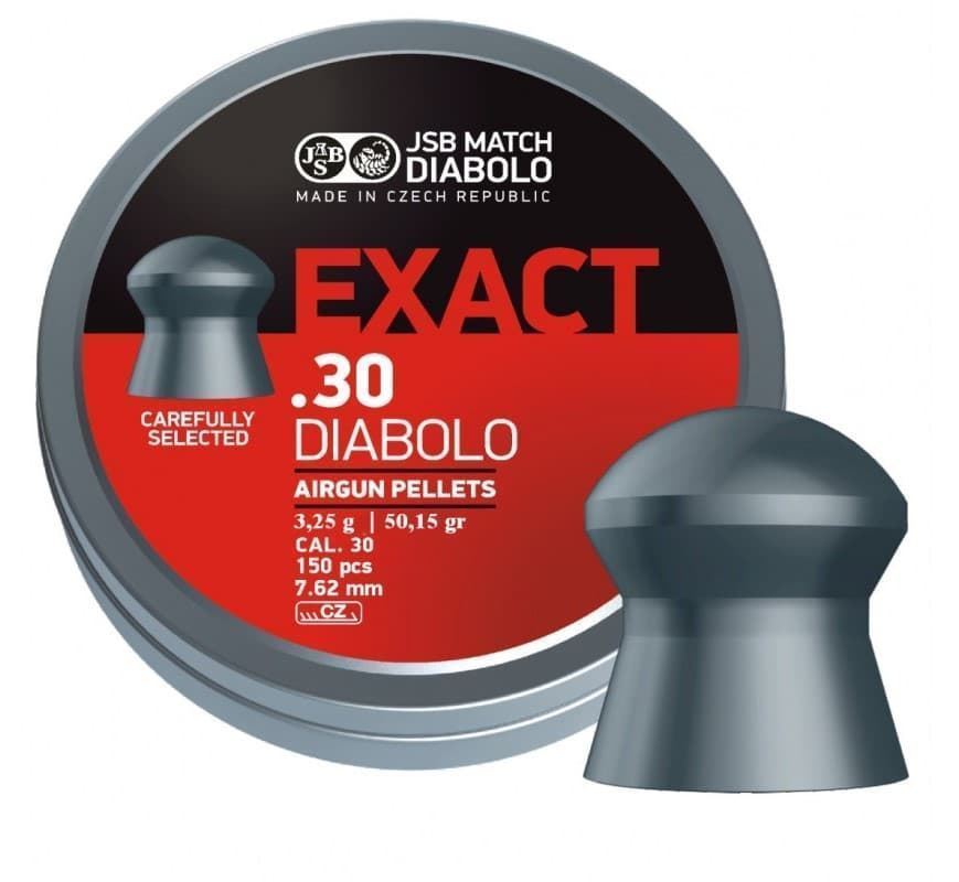 Balines JSB EXACT DIABOLO .30 Cal. 7,62  (3,25 g./50,15grains) - Imagen 1