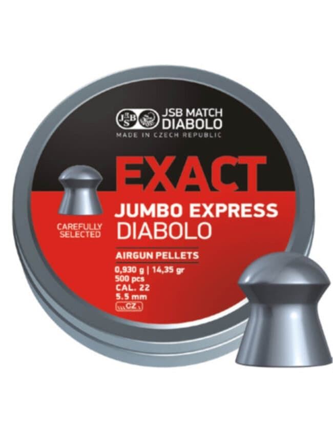 Balines JSB EXACT JUMBO EXPRESS DIABOLO Cal. 5,5 14,35g. - Imagen 1