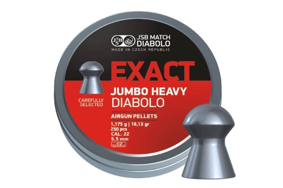 Balines JSB EXACT JUMBO HEAVY DIABOLO Cal. 5,5 18,13g. - Imagen 1