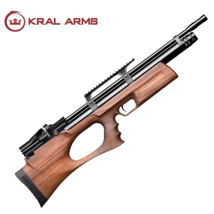 Carabina PCP KRAL Breaker madera 6.35 mm -24 julios
