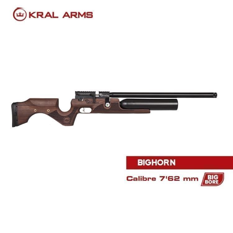 KRAL BIGHORN cal 7.62 mm (.30) carabina PCP - Imagen 4