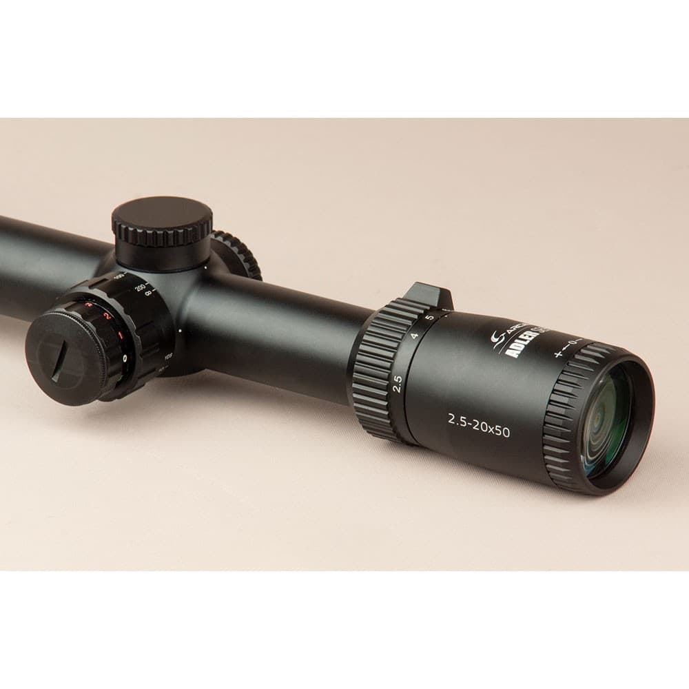 Visor ADLER 2,5-20x50 - 30 - Side Focus - Mil Dot - Ret. Ilum. - Imagen 5