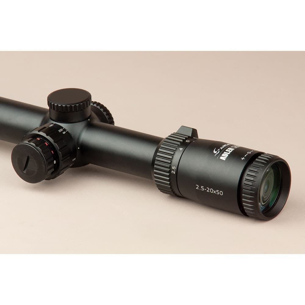 Visor ADLER 2,5-20x50 - 30 - Side Focus - Mil Dot - Ret. Ilum. - Imagen 6